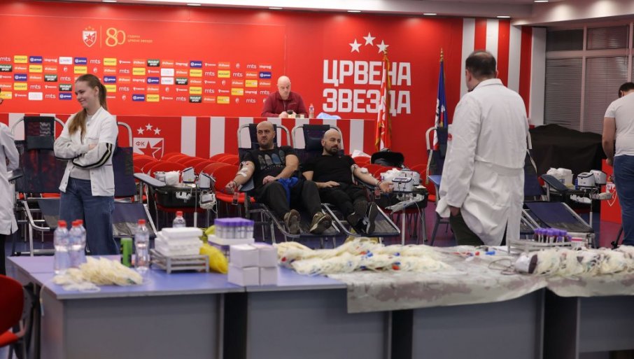 ZVEZDA NASTAVLjA TRADICIJU: U petak i subotu održava se akcija "Crveno-bela krv"