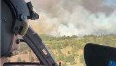 HELIKOPTERSKE JEDINICE MUP SRBIJE U BORBI PROTIV POŽARA U DELIBLATSKOJ PEŠČARI: Iz kokpita Super pume H - 215,  H - 145 i Ka - 215