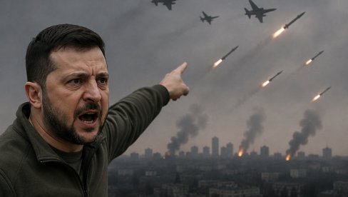 ZELENSKI BESAN NA ZAPAD: Zbog vašeg kašnjenja ginu Ukrajinci – nismo oborili nijednu raketu