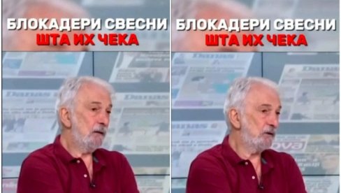 BLOKADERI SVESNI ŠTA IH ČEKA: Vlajić tvrdi da pojedine stranke rizikuju politički kraj