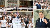 SRBIJA JESTE VAŠ DOM, MA GDE DA ŽIVITE: Vučić sa učesnicima kampa Srbija te zove 2026 (VIDEO)