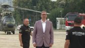 ИМАМО 8 МОДЕРНИХ ХЕЛИКОПТЕРА, ИДЕМО У НАБАВКУ И Х125: Вучић о невероватној опремљености МУП Србије