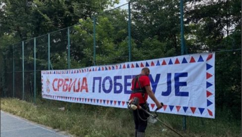 OVO SU DELA, A NE PRAZNE PRIČE! Aktivisti SNS pokazali kako se vole Srbija i svaki kutak Beograda - Gde god je trebalo pomoći, stigli su