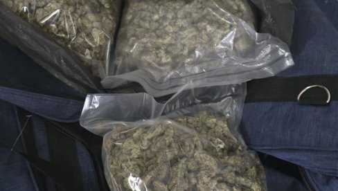 U GEPEKU VOZIO KANABIS: Optužnica za 10 kilograma droge u Barajevu
