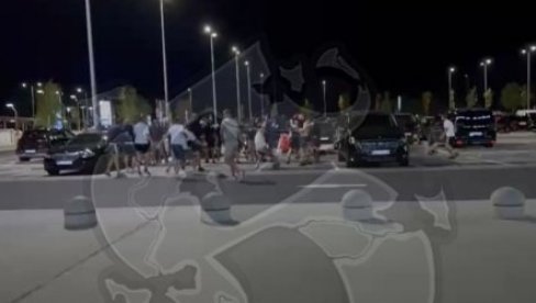 POTUKLI SE TORCIDA I BED BLU BOJS: Masovni obračun na Franji Tuđmanu! (VIDEO)
