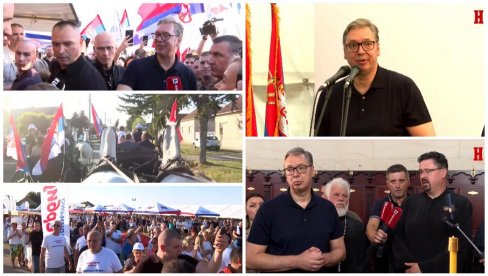 PENZIJE ĆE PRATITI PLATE, SLEDI ZNAČAJNO POVEĆANJE Vučić sa narodom u Belegišu: Bićemo vojnička sila i obezbedićemo mir i stabilnost