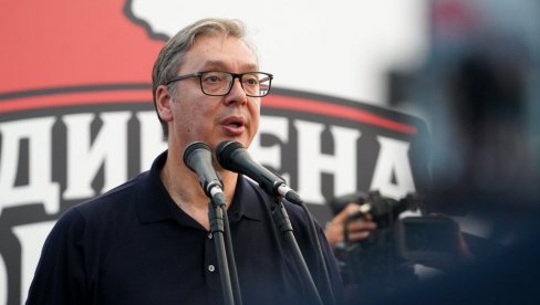 NE MOŽEMO DA SE IGRAMO SUDBINOM ZEMLJE I DECE Vučić: Mi hoćemo samo rad, napredak zemlje, ekonomiju da guramo