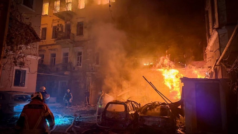 RUSKI ODGOVOR STIGAO DO ODESE: Moskva udarila balističkim raketama i dronovima – Kijev priznao posledice (FOTO)
