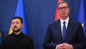 ВУЧИЋ МАЕСТРАЛНО ОДИГРАО И ОВУ ДИПЛОМАТСКУ ПАРТИЈУ: Зеленски у Београду потврдио - Косово је Србија