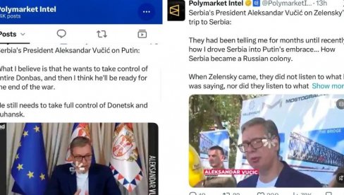 POLYMARKET CEO DAN CITIRA PREDSEDNIKA SRBIJE! Odjekuju Vučićeve državničke reči