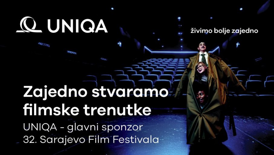 SARAJEVO FILM FESTIVAL I UNIQA NASTAVLjAJU PARTNERSTVO KOJE POVEZUJE CEO REGION