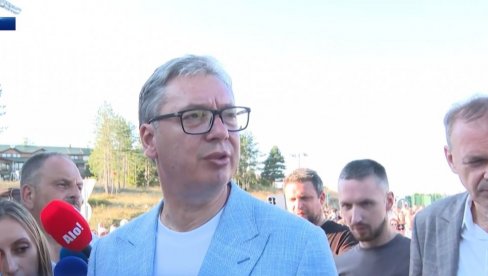 PRAVIMO MINI ANTALIJU NA ZLATIBORU Vučić: Više neće biti izgovora ni Zvezdi ni Partizanu da idu u inostranstvo na pripreme