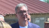 DRUGI DAN POSETE JUGOZAPADU SRBIJE: Vučić obilazi poljoprivredno gazdinstvo Arsović u selu Kušići (FOTO/VIDEO)