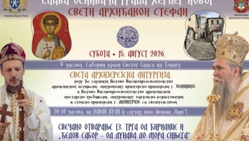 HERCEG NOVI U ZNAKU ĆIRILICE I SRPSKE TRADICIJE: Počinje 13. Trg od ćirilice, stižu brojni ugledni gosti