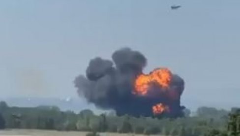SRUŠIO SE F-16: Jeziv snimak, oglasilo se Ministarstvo odbrane (VIDEO)