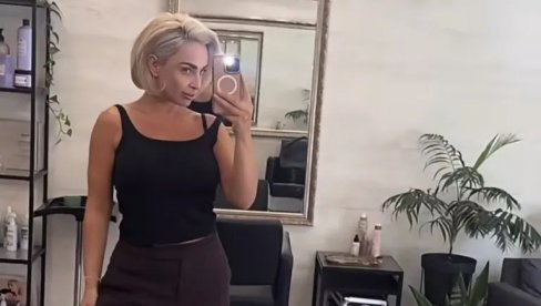 BOB FRIZURA DA SE BOLJE OSEĆAM: Maja Berović skratila dugu plavu kosu (FOTO)