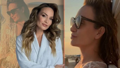 GORI: Izazovna Jelena Tomašević - crni bikini i providna čipka (FOTO)