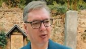 VUČIĆ IZ MILJKOVOG MANASTIRA: Naše svetinje čuvaju pamćenje naroda - Evo šta je predsednik još poručio (VIDEO)