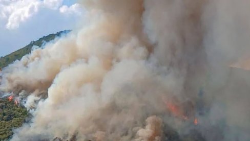 UVEDENA VANREDNA SITUACIJA: I dalje bukti požar kod Bujanovca