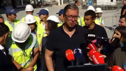 ZA TRI I PO MESECA OVO MORA DA SIJA Vučić: Radimo velike stvari za Srbiju