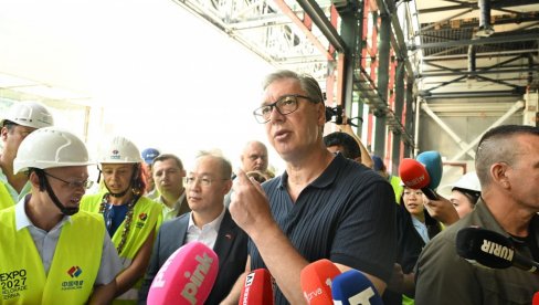 SRBIJA MORA DA BUDE NAJBOLJI DOMAĆIN Vučić: Važno da ubrzamo radove na Ekspu