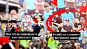 ZASTRAŠUJUĆE SCENE I POTPUNI HAOS NA ULICAMA NOVOG SADA: Nacistički pozdravi, motke u rukama i iživljavanje nad policijom