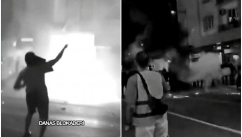 ŠTA ZAPRAVO OBELEŽAVATE? Blokaderi od nasilja, paljevina i laži o ubijenom dečaku prave politički praznik!