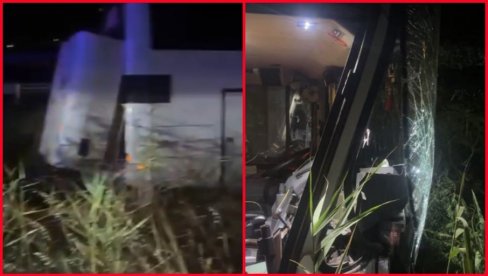 НОВИ ДЕТАЉИ НЕСРЕЋЕ У БУГАРСКОЈ: Преврнуо се аутобус крцат српским путницима, има поврђених (ВИДЕО)