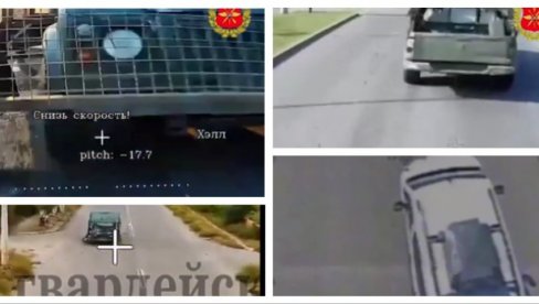 "СЛЕДЕЋА СТАНИЦА ЈЕ ОТПАД" Руси објавили снимке из Дружковке - Дронови јуре Украјинце као стршљенови (ВИДЕО