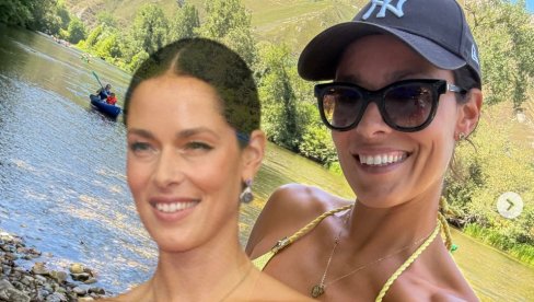 Ana gori u bikiniju: Vau! Prirodna, lepa žena!