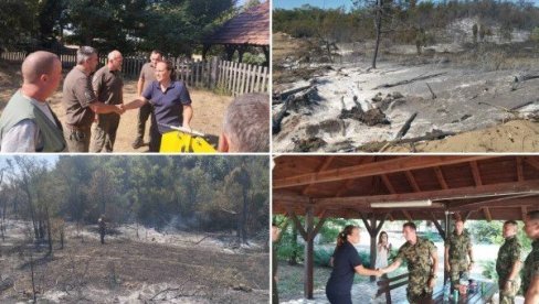 PAVKOV U DELIBLATSKOJ PEŠČARI: Nadljudski napori se ulažu u gašenje požara, za nedelju dana plan sanacije i obnove od 2027. do 2031. godine