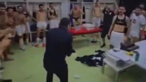 UŠAO U SVLAČIONICU SA TORBOM PUNOM NOVCA: Albanac izazvao delirijum zbog onoga što je obećao igračima