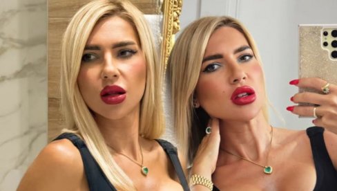 JOVANA JEREMIĆ POKAZALA NOVE GRUDI: Isturila dekolte od 425 kubika (FOTO)