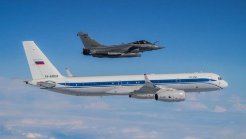 FRANCUZI OBJAVILI SLIKU: Rafal iznad Baltika presreo specijalni ruski avion - koristi ga tajna služba (FOTO)