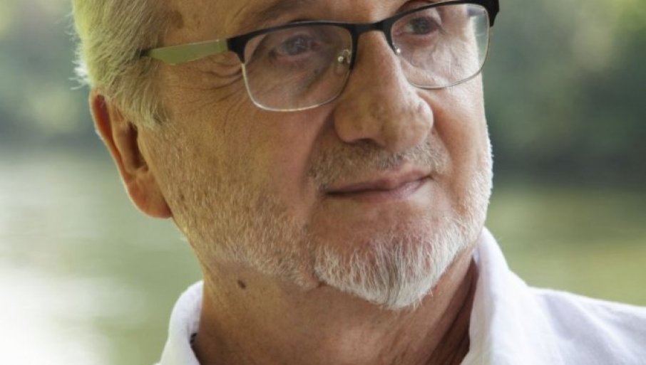 MERA SLOBODARSKOG DUHA: Predrag Bjelošević, dobitnik Kočićeve nagrade, za "Novosti"