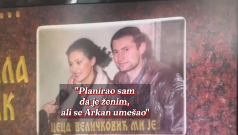 ZORAN BRKIĆ STAVIO CECINU SLIKU NA NADGROBNI SPOMENIK Uklesana i godina smrti: Planirao da je ženim, ali se Arkan umešao (FOTO)