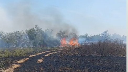 NI PARAĆINSKI VATROGASCI NE STAJU: Buktalo u atarima Tekije i Čepura