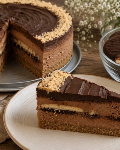 ČOKOLADNA JAFA TORTA BEZ PEČENJA: Torta kojoj je tepško odoleti