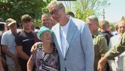 PLAČEM KAD VAS VIDIM Baka u Surdulici iznela muke pred Vučićem, predsednik odmah reagovao