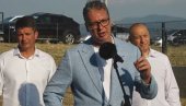 СТИЖУ НОВЕ ФАБРИКЕ Вучић најавио велика улагања у Врање: За седам дана креће асфалтирање главне улице