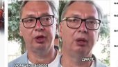 HEROJI SRBIJE GAZE KROZ VATRU, A OPOZICIJA SKUPLJA POLITIČKE POENE! Vučić stao uz vatrogasce: Rade najbolji posao