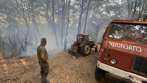 UGAŠEN POŽAR KOD VRANJA: Buknuo sredinom avgusta u ataru sela Lukovo