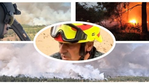 IMAMO PLAMENOVE VISINE 30-40 METARA, OVAKO NEŠTO NISAM VIDEO ZA 40 GODINA: Vatrogasac objasnio stručnjacima ključne uzroke požara (VIDEO