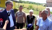 SVAKA KUĆA OVDE JE PUNA DEČICE: Vučić najavio važne vesti: Gradićemo školu u Deževi