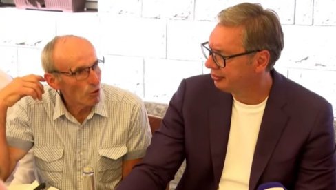 PRIRODA JE VELIČANSTVENA, SAMO PUT NEDOSTAJE: Vučić najavio ulaganja u selu Čomage i Jošaničkoj banji