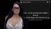 Preminule su mi majka i sestra! Strašno - Edita se tek porodila, a Indi objavila: U jednom danu dva života su se ugasila za mene