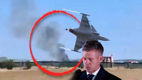 OBJAVLJEN DRAMATIČAN SNIMAK: Pao ponos mađarske avijacije - hitno se oglasio Mađar! Kako se srušio Gripen? (VIDEO)