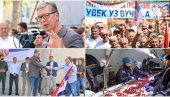 ВУЧИЋ СА НАРОДОМ Председник разговарао са становницима Расинског округа: Најављена нова улагања и заврештак важних пројеката  (ФОТО/ВИДЕО)
