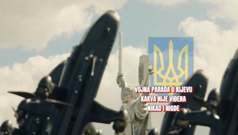 NAJNEOBIČNIJA U ISTORIJI - BEZ VOJNIKA: Vidite kako je izgledala vojna parada u Kijevu za Dan nezavisnosti Ukrajine (VIDEO)