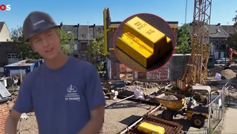 KOPAO KANALIZACIJU, PA PRONAŠAO ZAKOPANO BLAGO: Rutinska obnova zgrade u Belgiji pretvorila se u senzacionalno otkriće (FOTO/VIDEO)